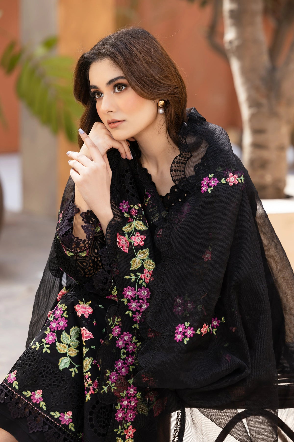 Gul E Siyah- Unstitched 3 PC Lawn