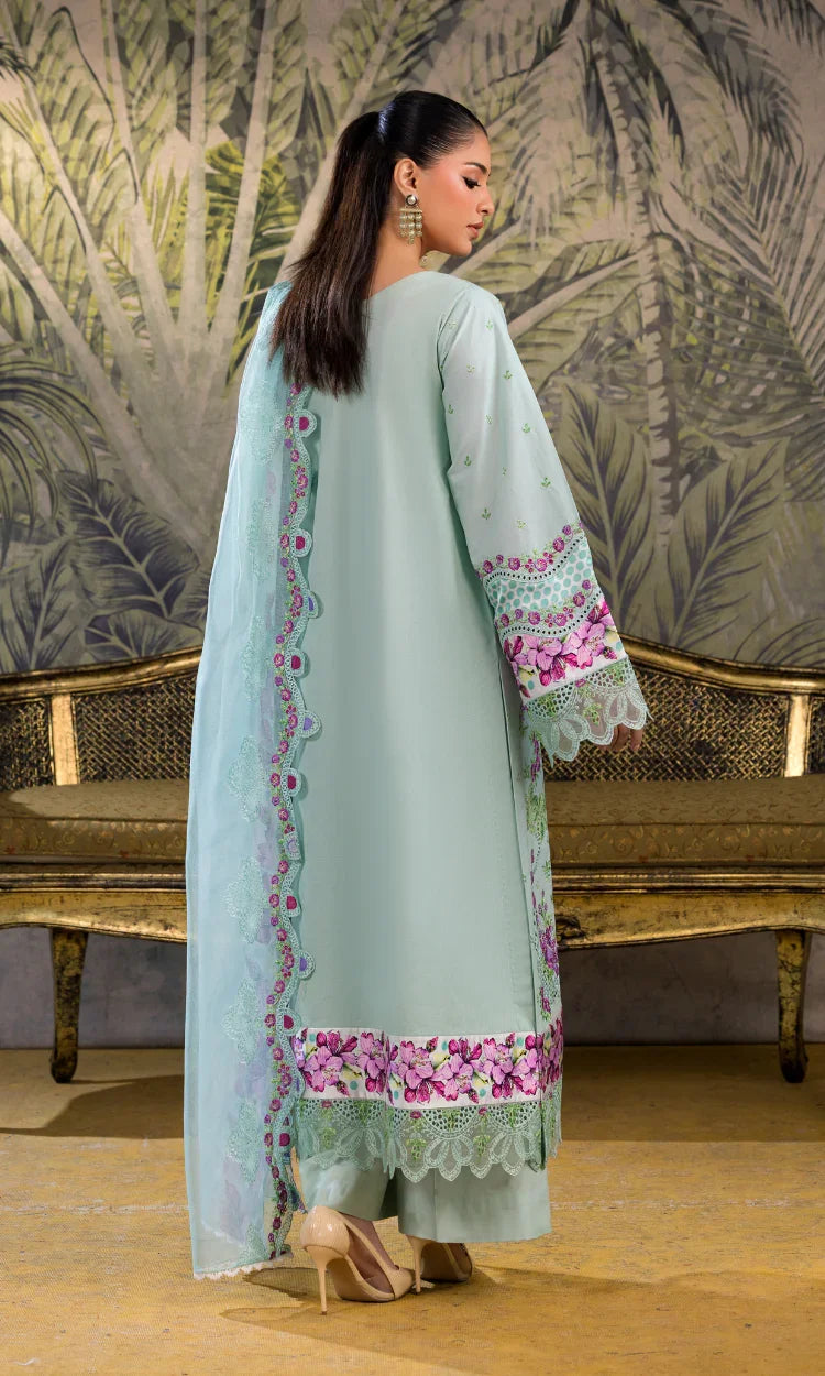 Mint Bloom - Unstitched 3 PC Lawn
