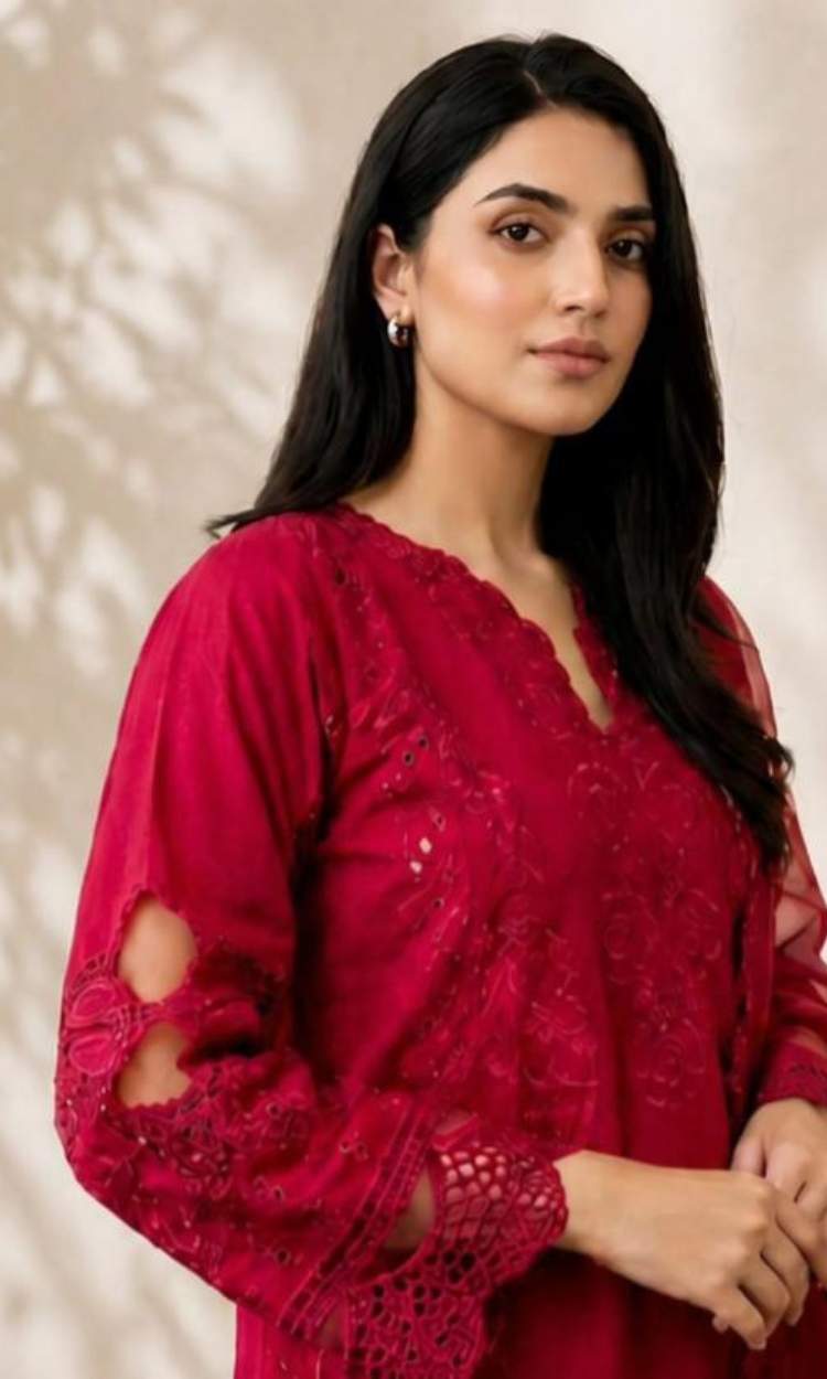 Sakura-Unstitched 3 PC Lawn
