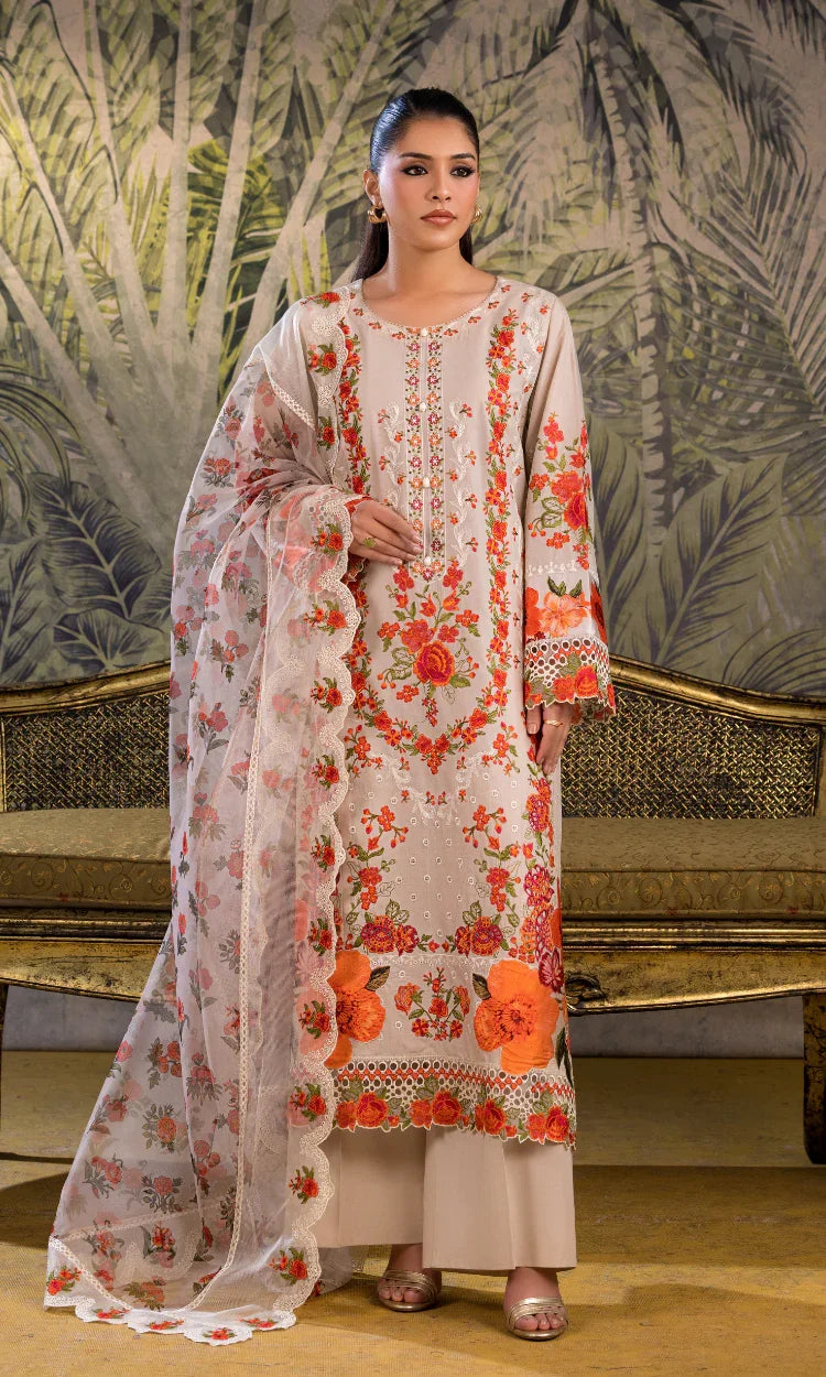 Dil Ruba – Unstitched 3 PC Lawn