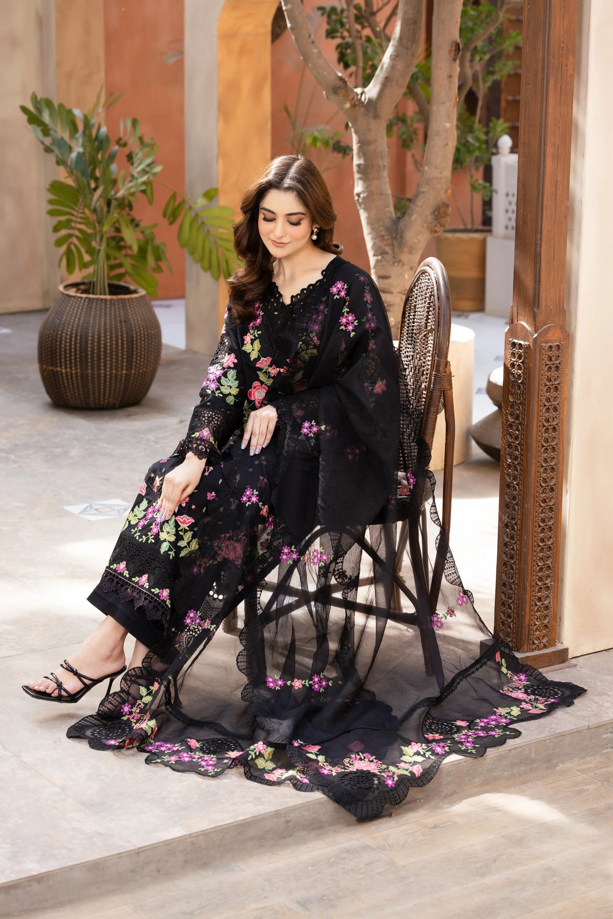 Gul E Siyah-   Unstitched 3 PC Lawn