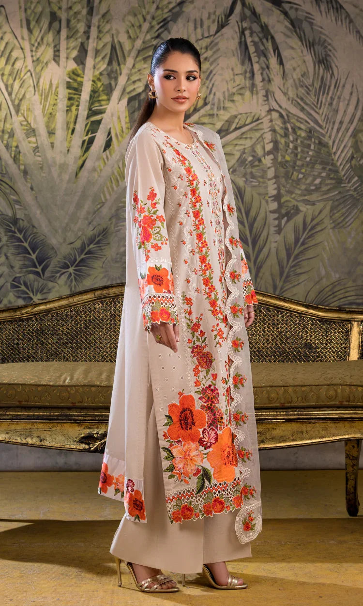 Dil Ruba – Unstitched 3 PC Lawn