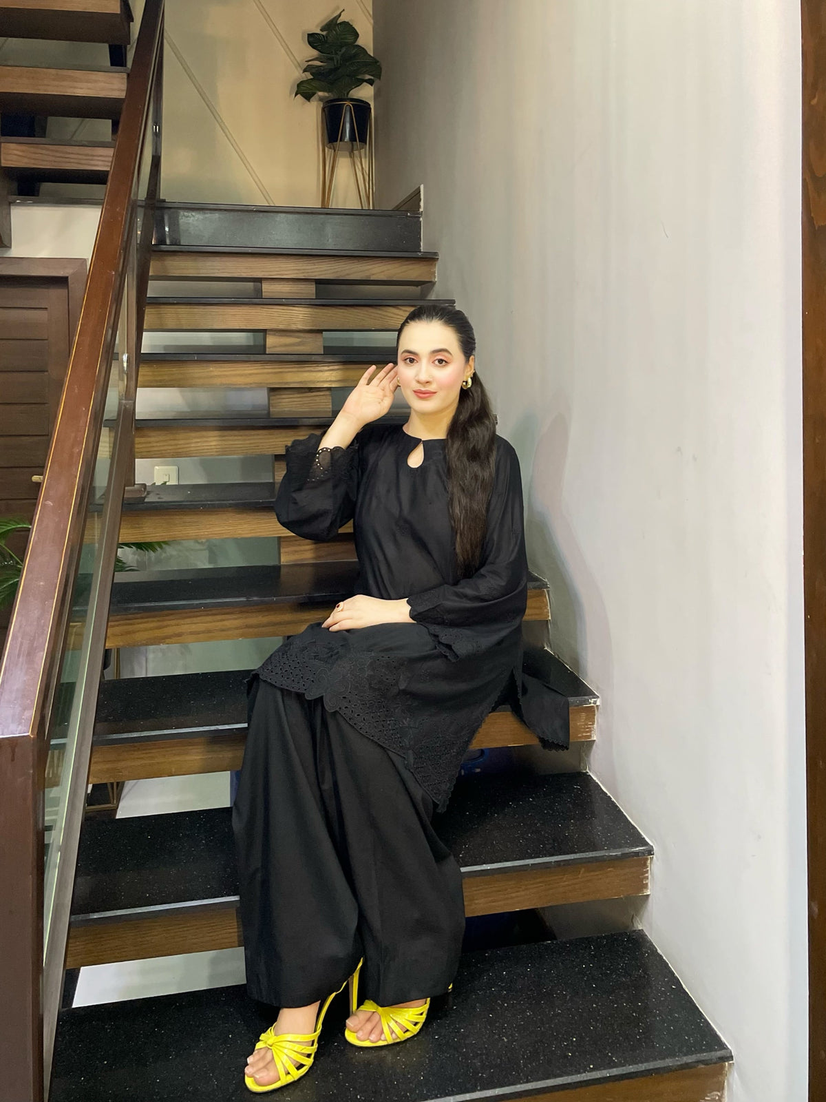 Kala Shah Kala Two Piece Dress