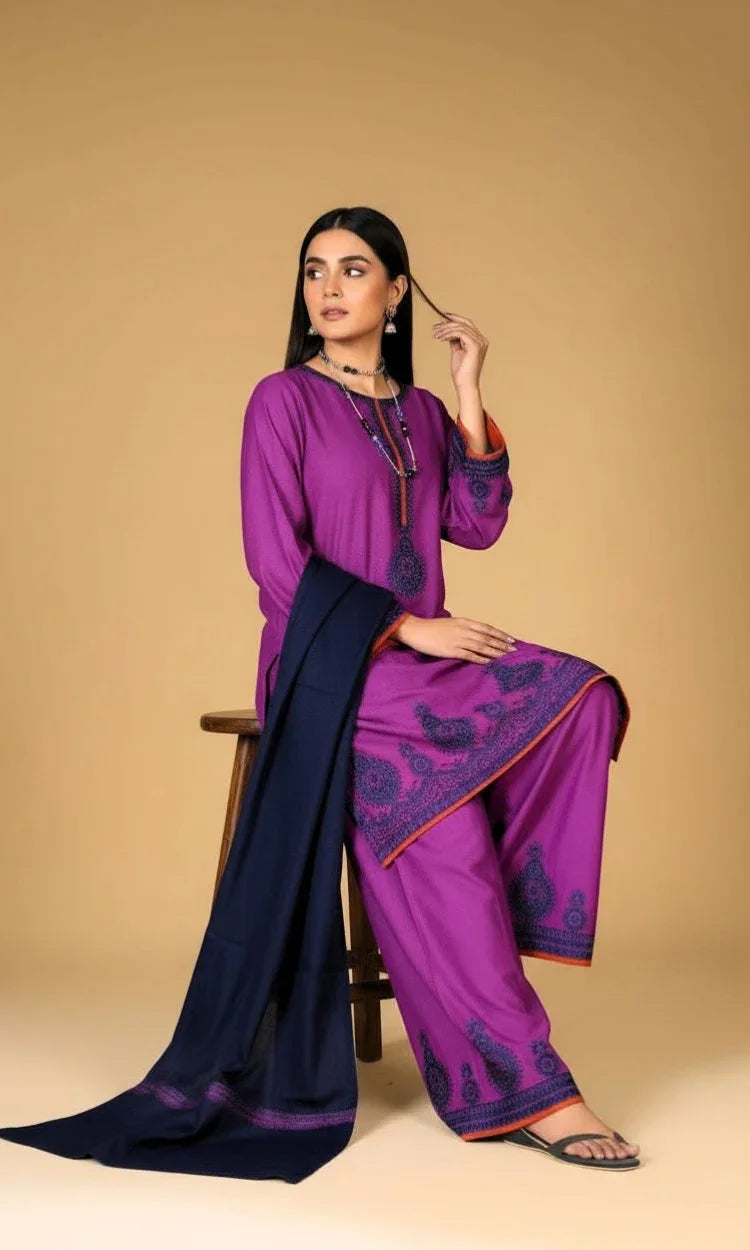 PW01 Magenta with Mustard Tarka