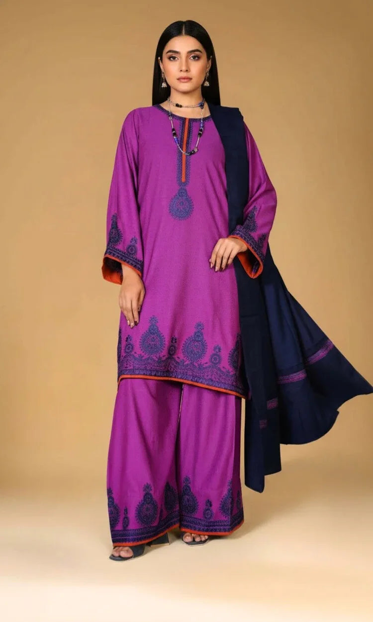 PW01 Magenta with Mustard Tarka