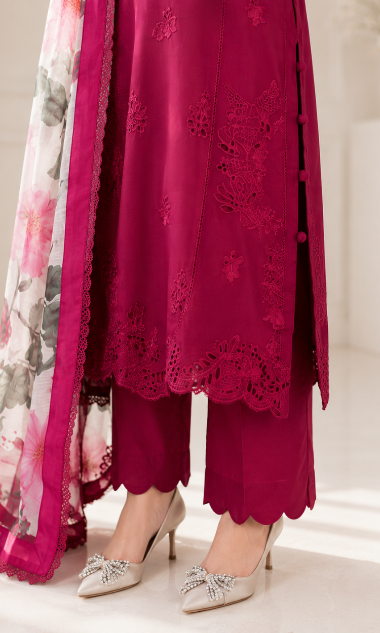 Sheeren 3 Piece Pret Embroidered Lawn
