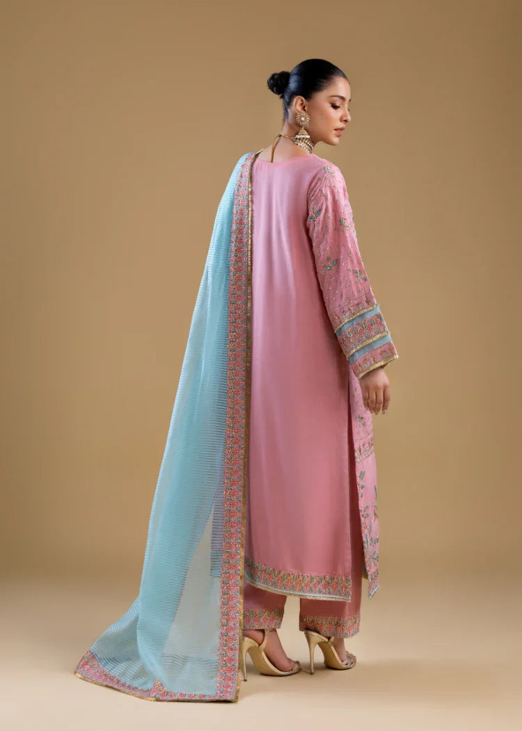SK001 Powder Rose Silk Set