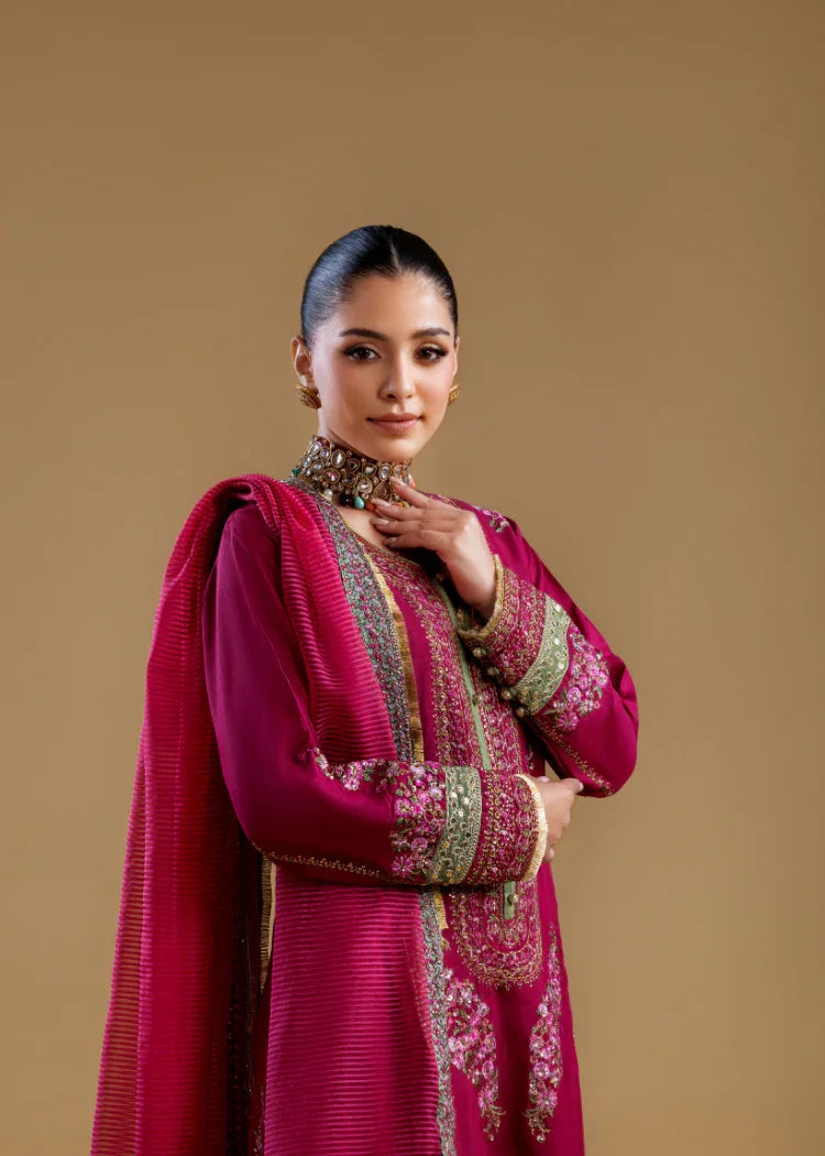 SK003 Crimson Blossom Formal Ensemble