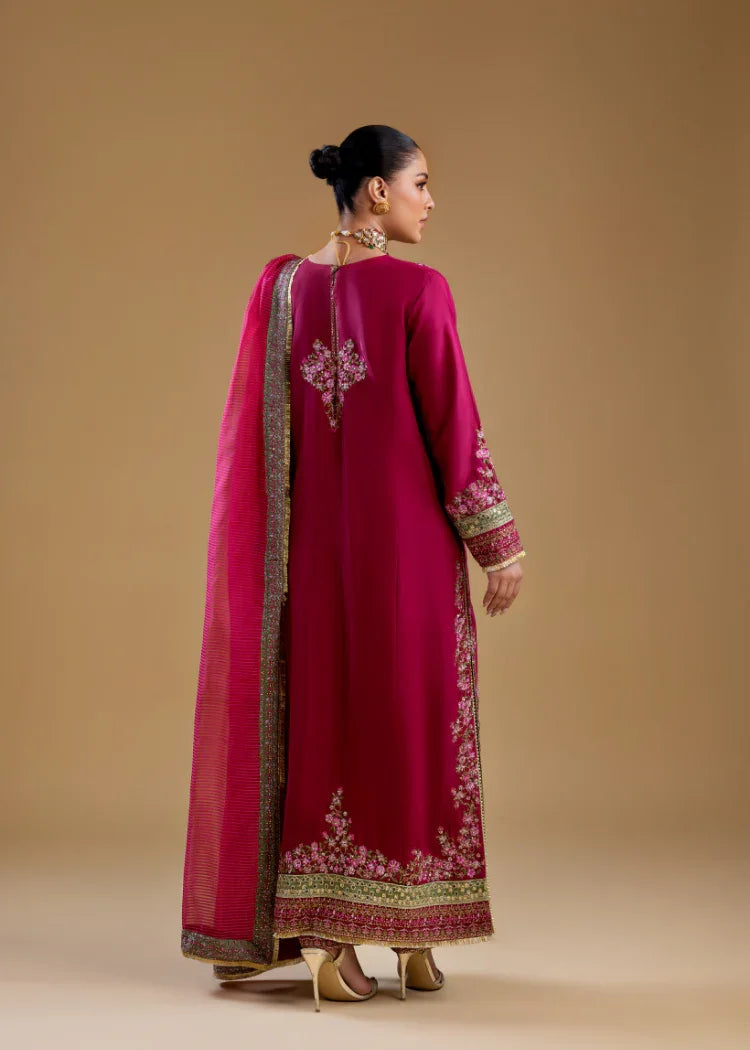 SK003 Crimson Blossom Formal Ensemble