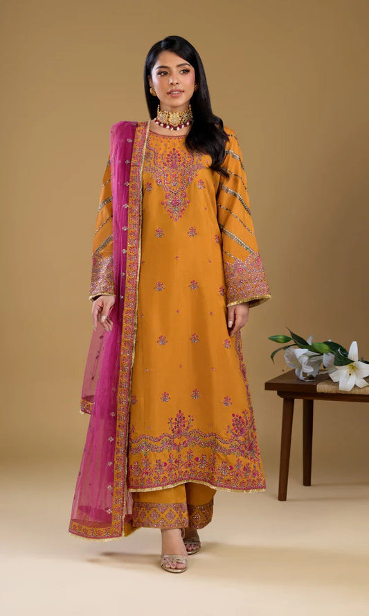 SK005 Mustard Blossom Suit