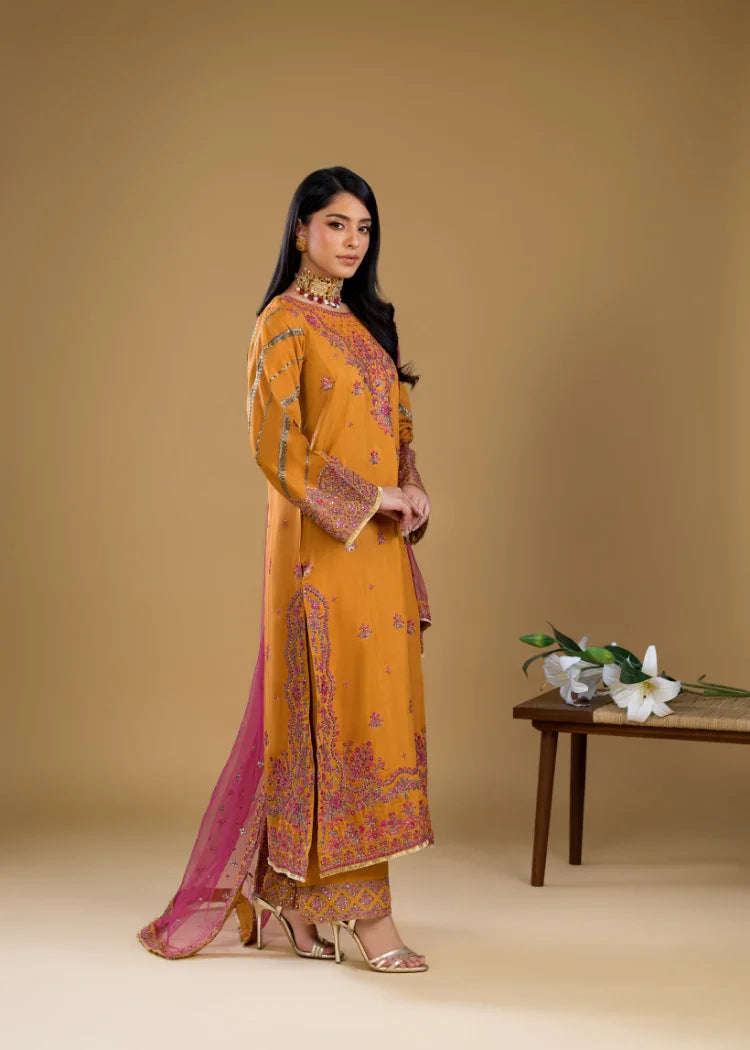 SK005 Mustard Blossom Suit