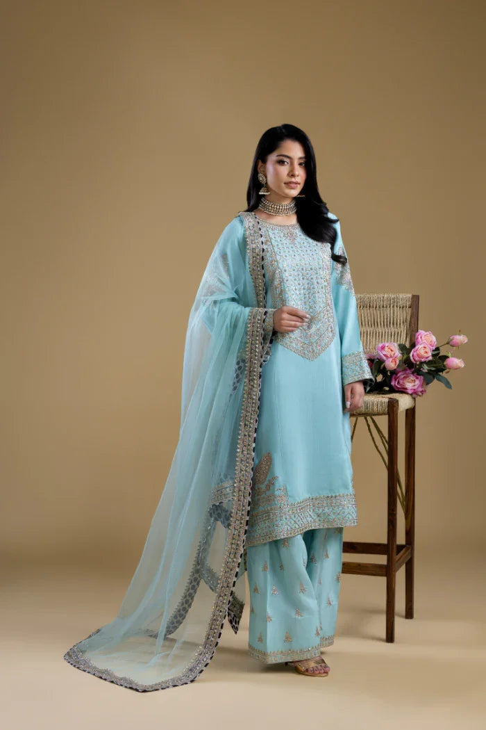 SK006 Blue Aura Suit