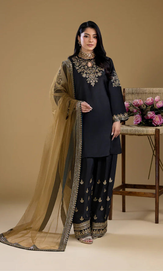 SK008 Black Luxe Suit