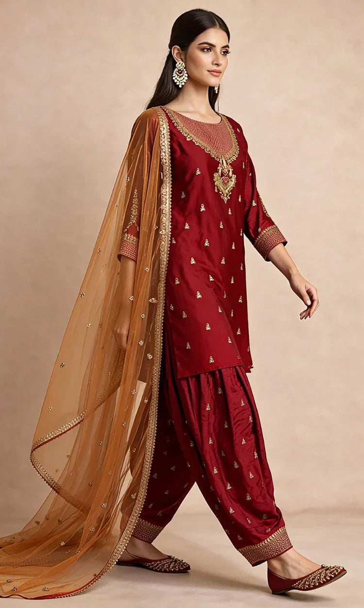 SK010 Zeenia Formal Suit