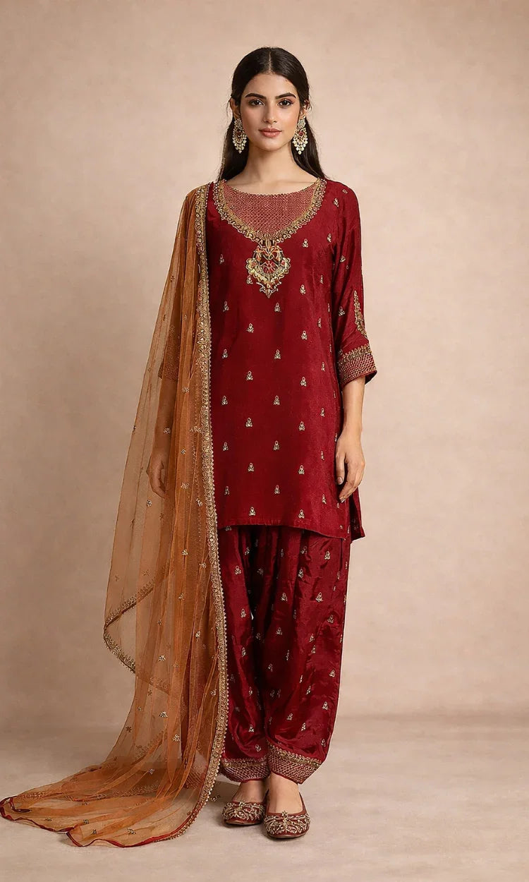 SK010 Zeenia Formal Suit