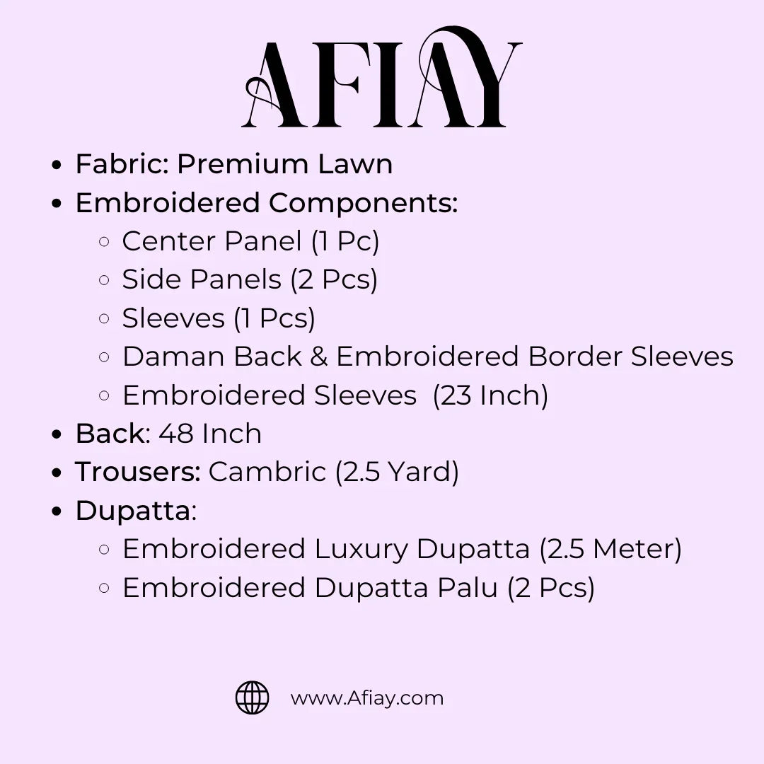 Neel Pari –  Unstitched 3 PC Lawn